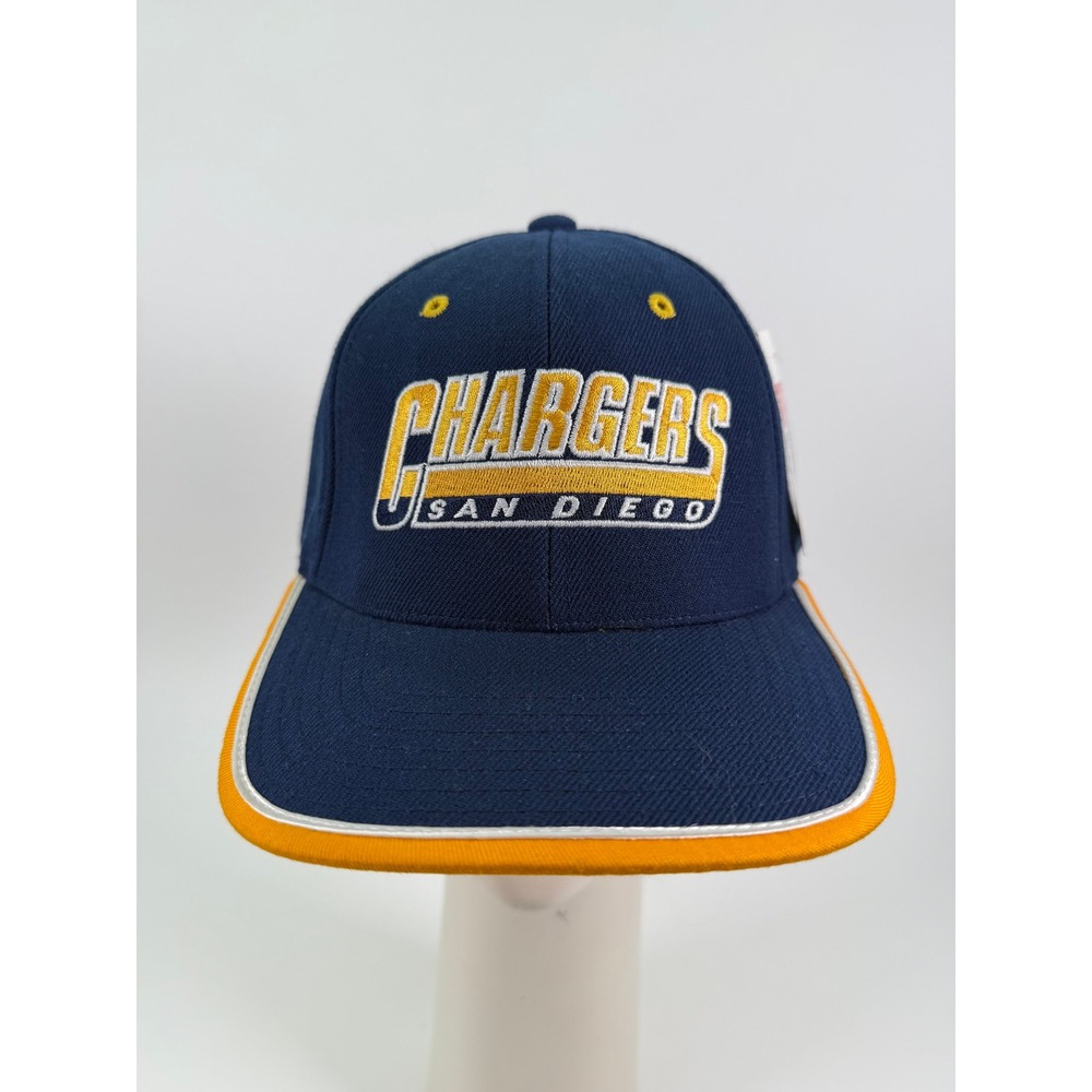 Vintage Pro Player San Diego Chargers NFL Hat Navy Yellow Adjustable NWT